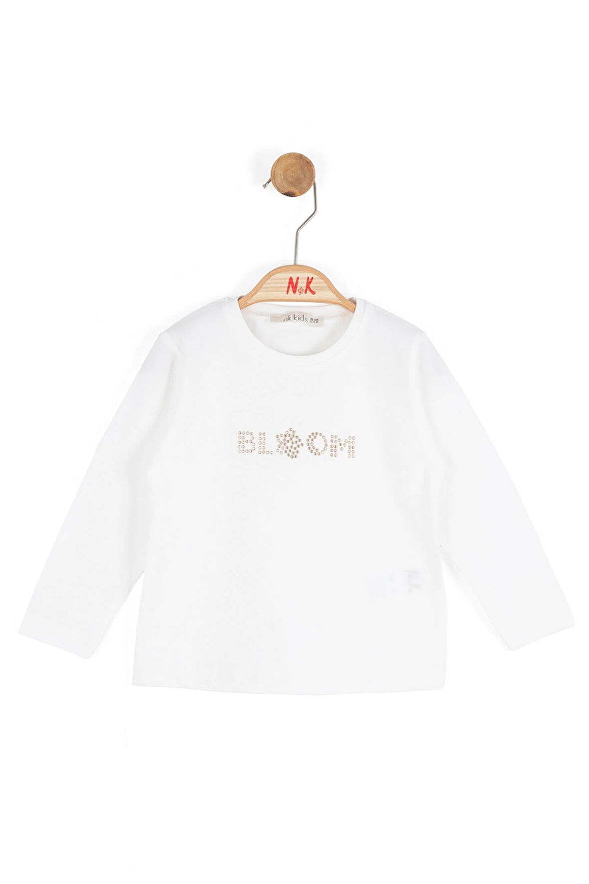 Nk Kız Bebek Bloom Sweatshirt 1-4 Yaş VİZON