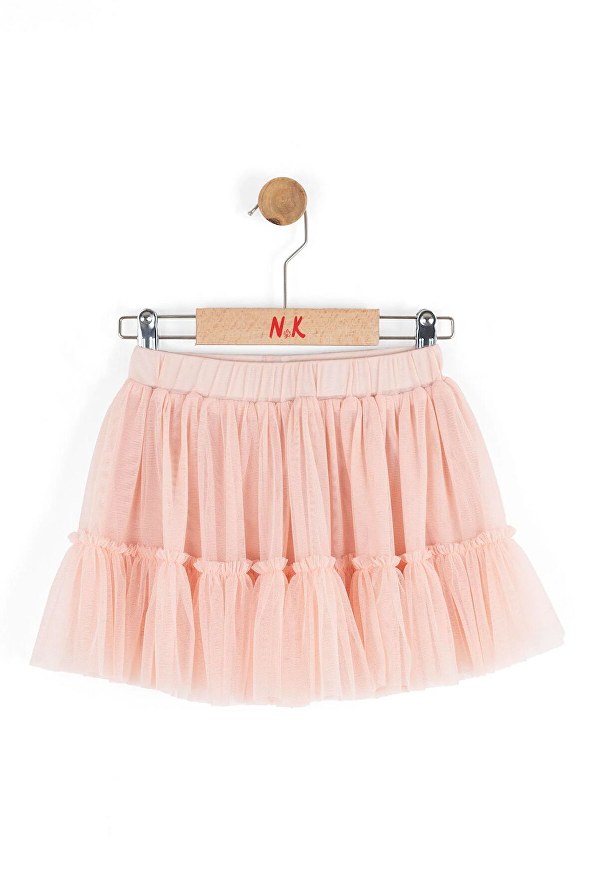 Nk Kız Bebek Barbie Etek 1-4 Yaş Somon