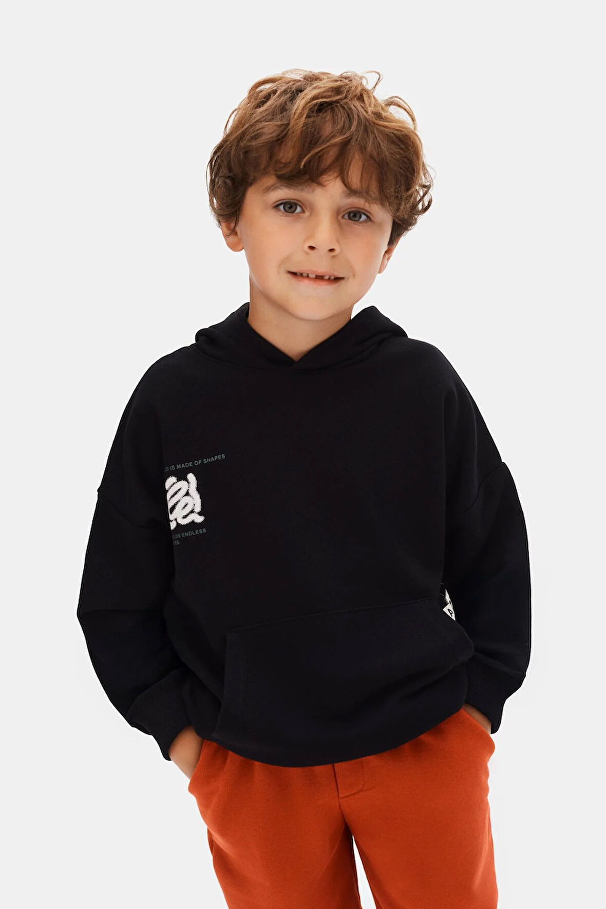 Nk Erkek Çocuk Endless Sweatshirt 4-8 Yaş Siyah