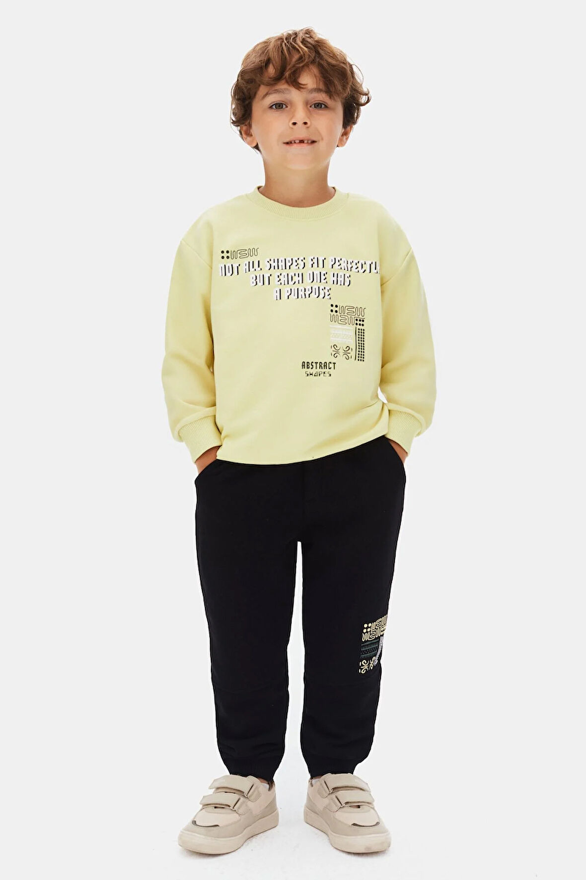 Nk Erkek Çocuk Reflect Sweatshirt 4-8 Yaş Sarı