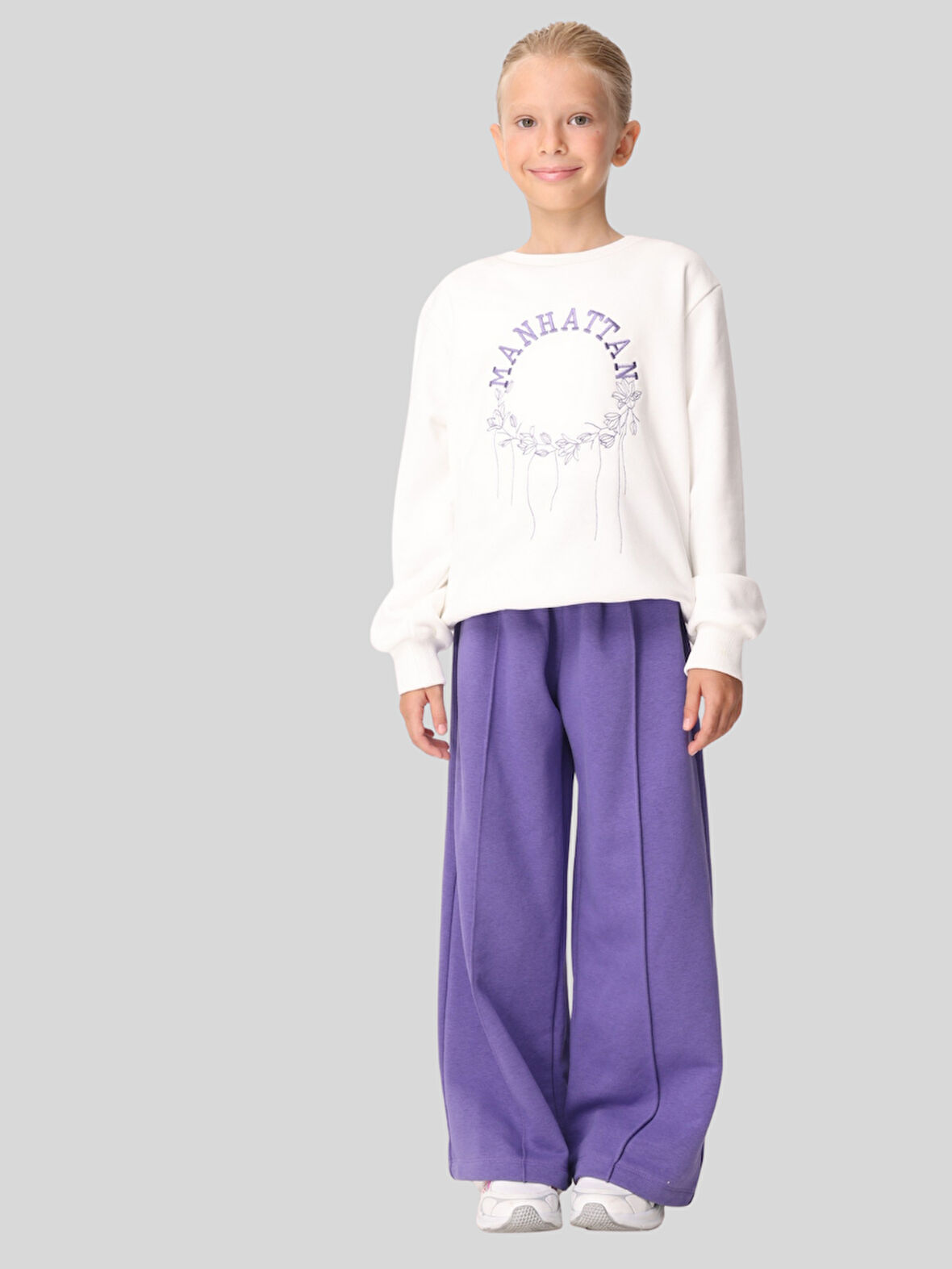 Jena Kız Çocuk Eşofman Takım 8-14 Yaş Lila