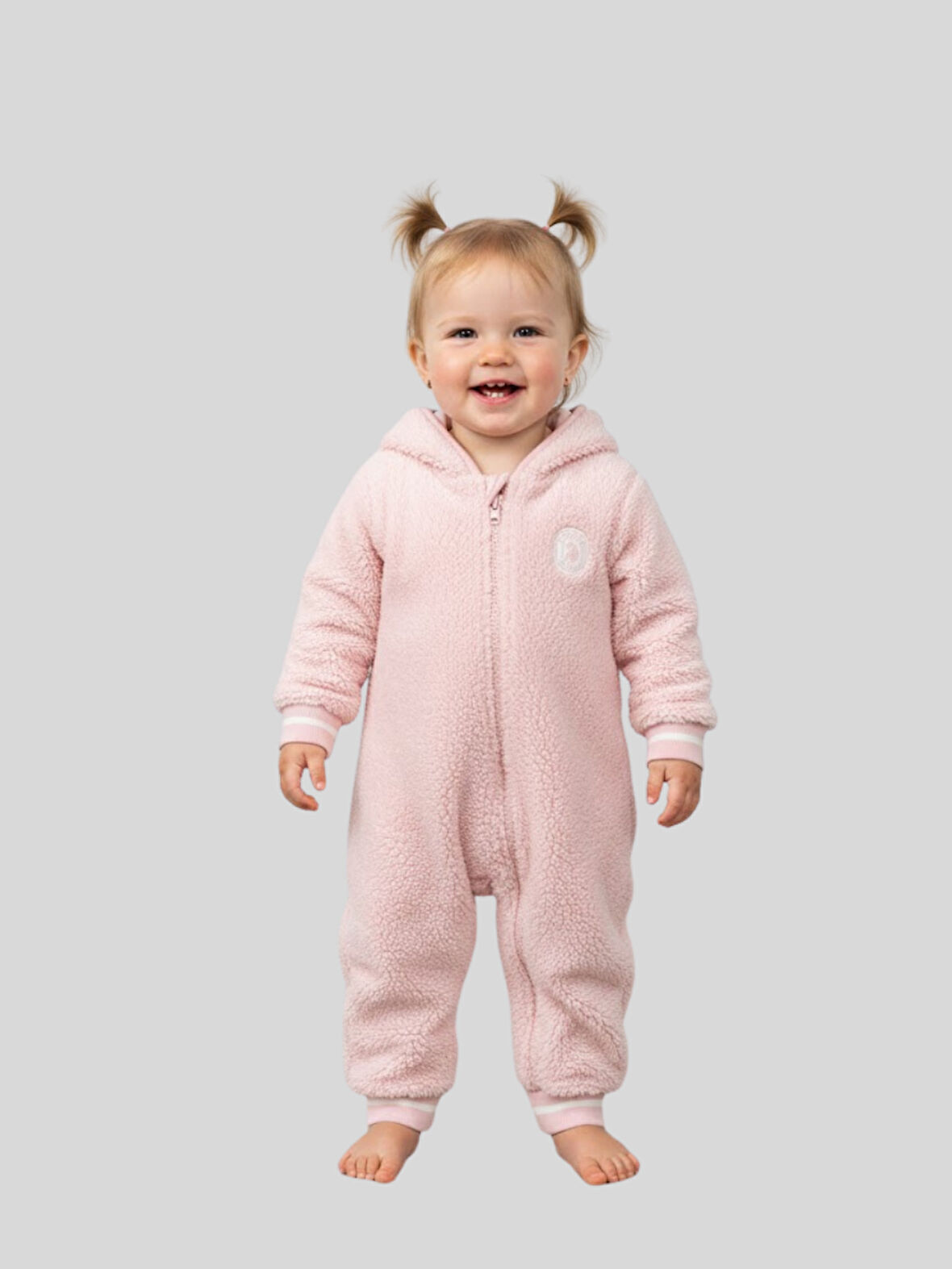 U.S Polo Kız Bebek Tulum 3-18 Ay Pembe