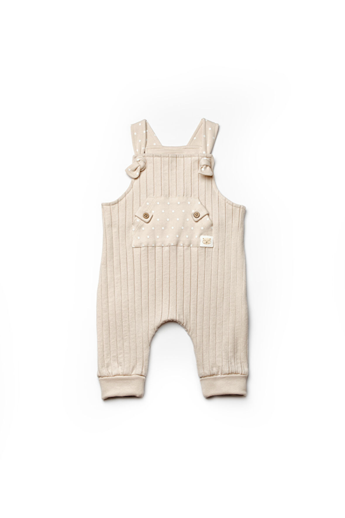 BabyCosy Erkek Bebek Salopet Tulum 3-24 Ay TAŞ