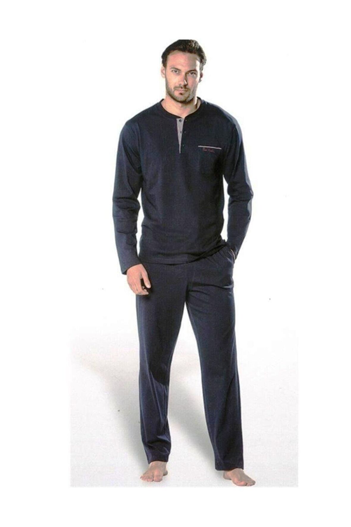 5454 Penye Uzun Kol 4 Mevsimlik Çeyiz Pijama Takımı