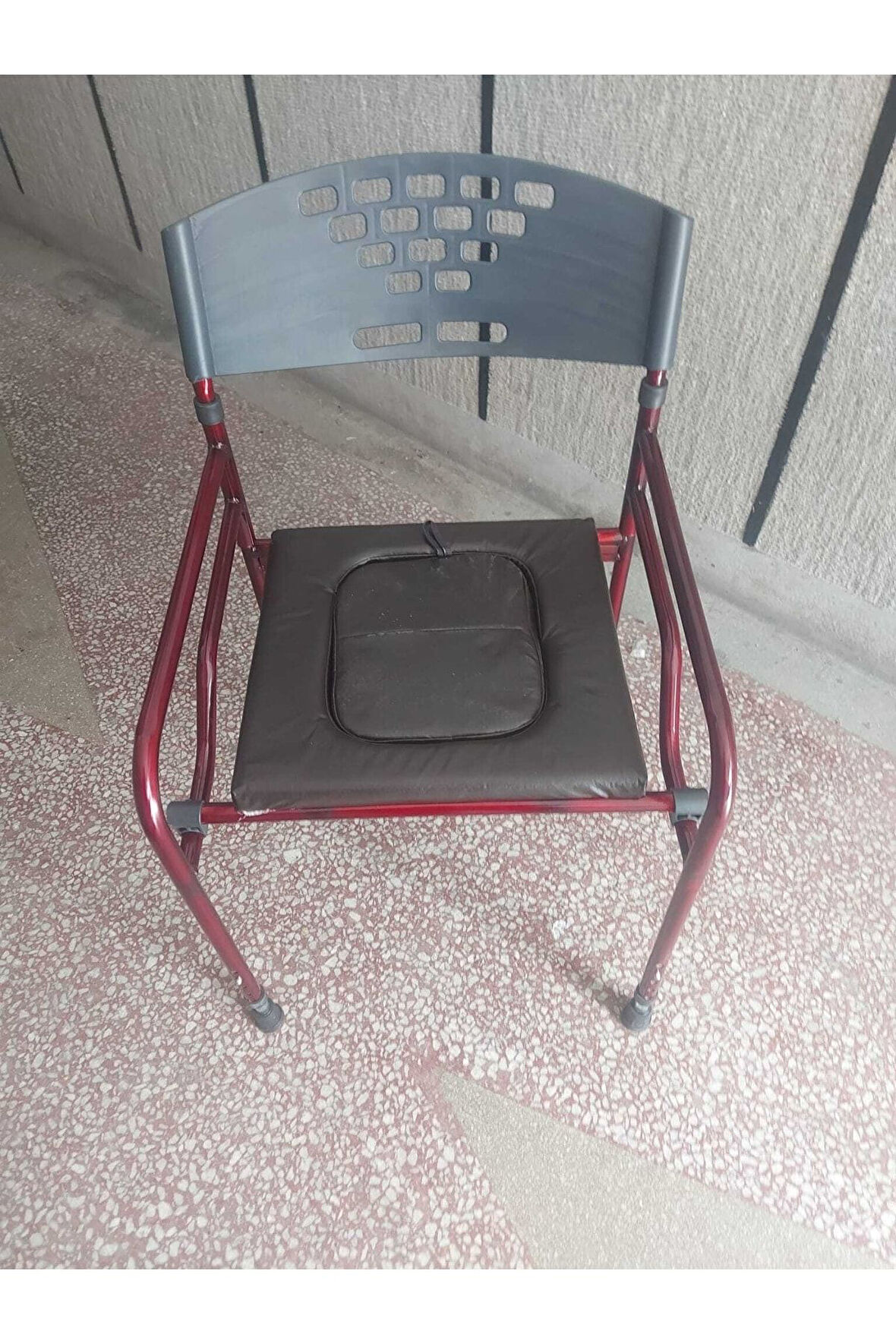 Medikaltec Klozet Yükseltici Hasta Tuvalet Sandalyesi Derili