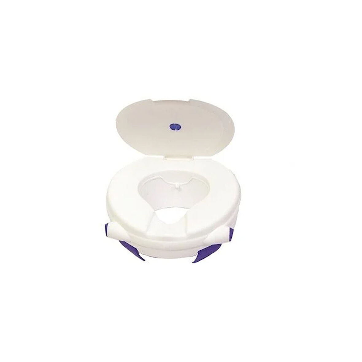 Medikaltec W1126 Klozet Yükseltici Kapaklı (Taharet Musluklu)