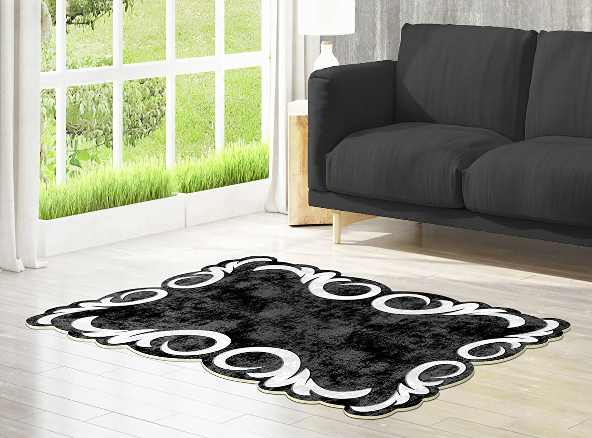 Dekoreko Figürlü Özel Kesim Halı 118