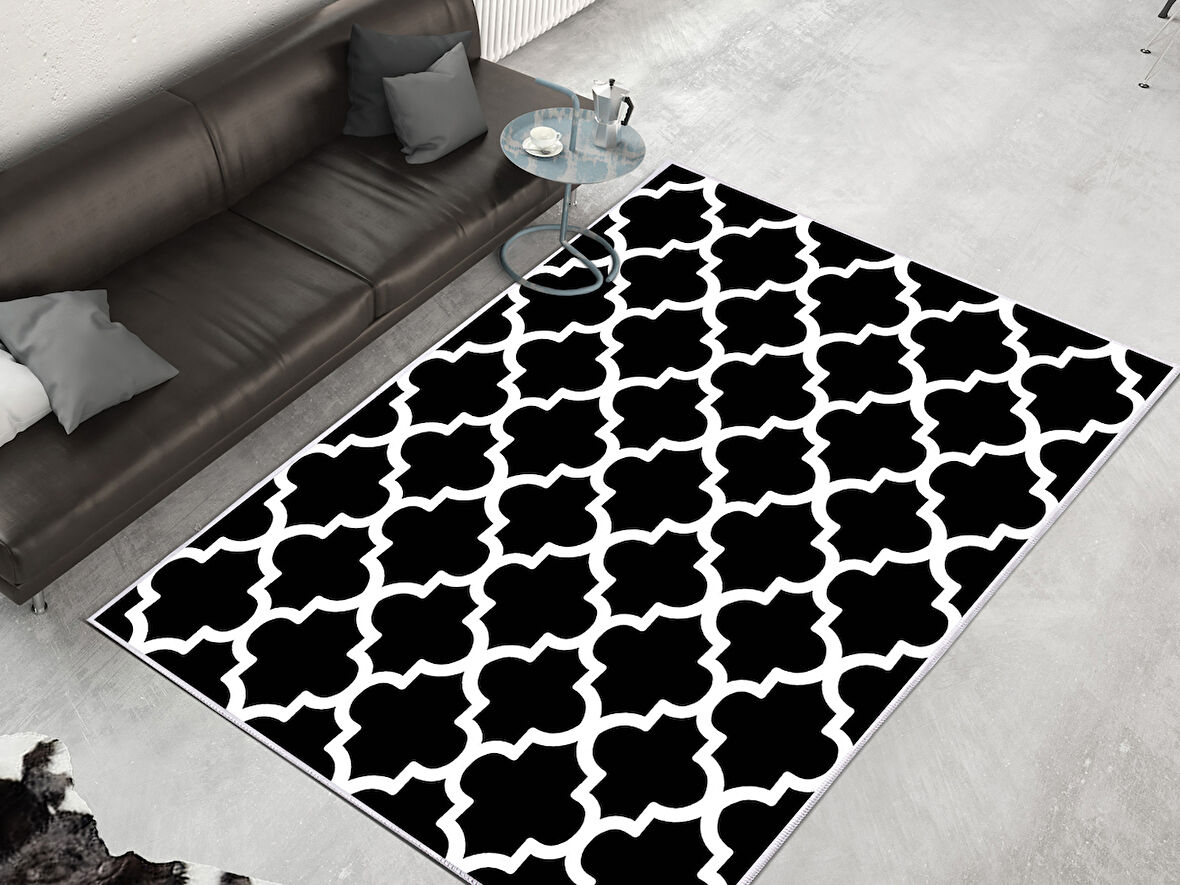 Dekoreko İnci Halı Dijital Saçaksız 1882 Desen 1