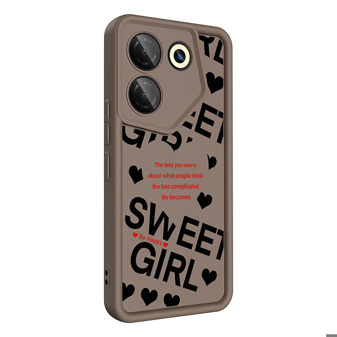 Tecno Camon 20 Pro 5G Kılıf Kamera Korumalı Baskılı Arka Yüzey Klas Kapak