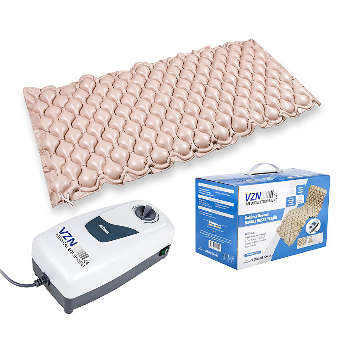 Medikalcim B01+TKS05 Baklava Tipi Havalı Yatak