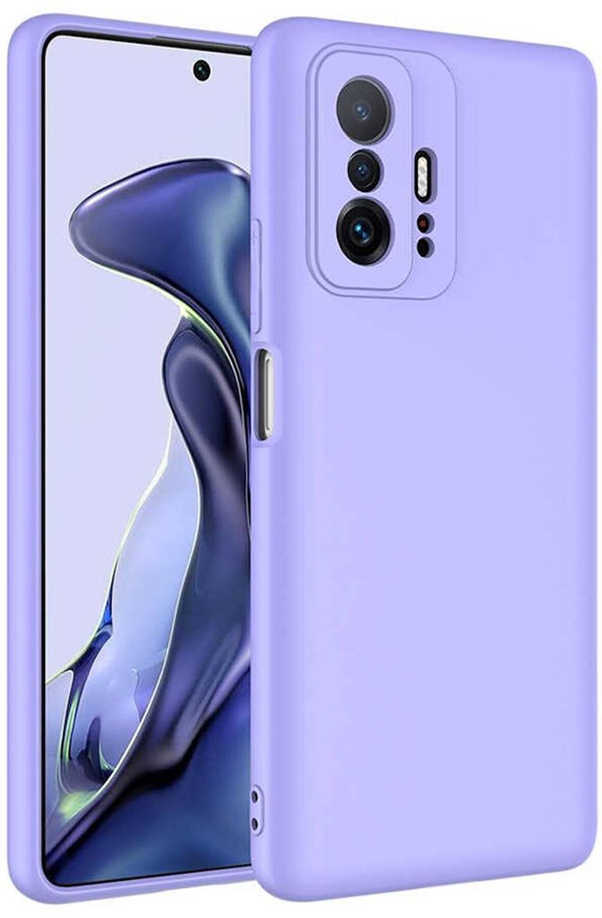 Xiaomi Mi 11T 5G Kılıf Lansman Tasarım İç Yüzeyi Kadife Silikon