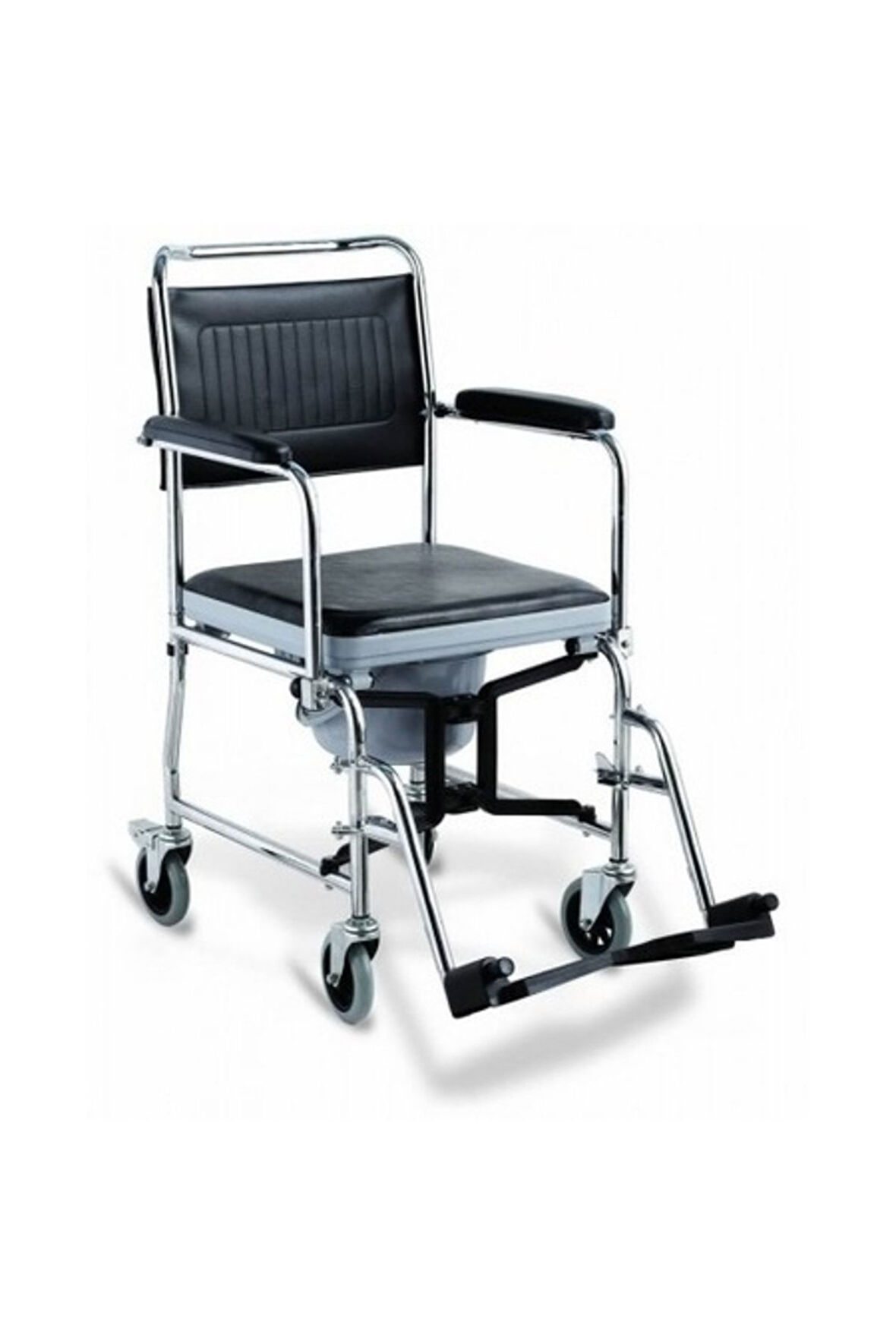 Medikalcim Commode Wheelchair - Wc Ap.tuv.-banyo Tek.sand.