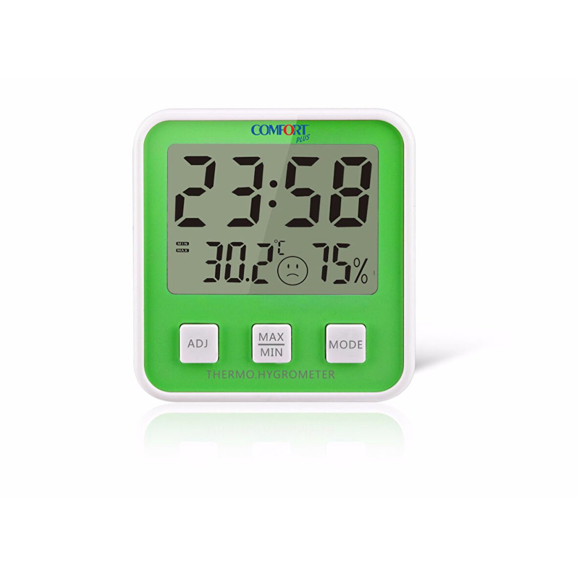 Medikalcim  DM-658 Yeşil Isı Nem Ölçer