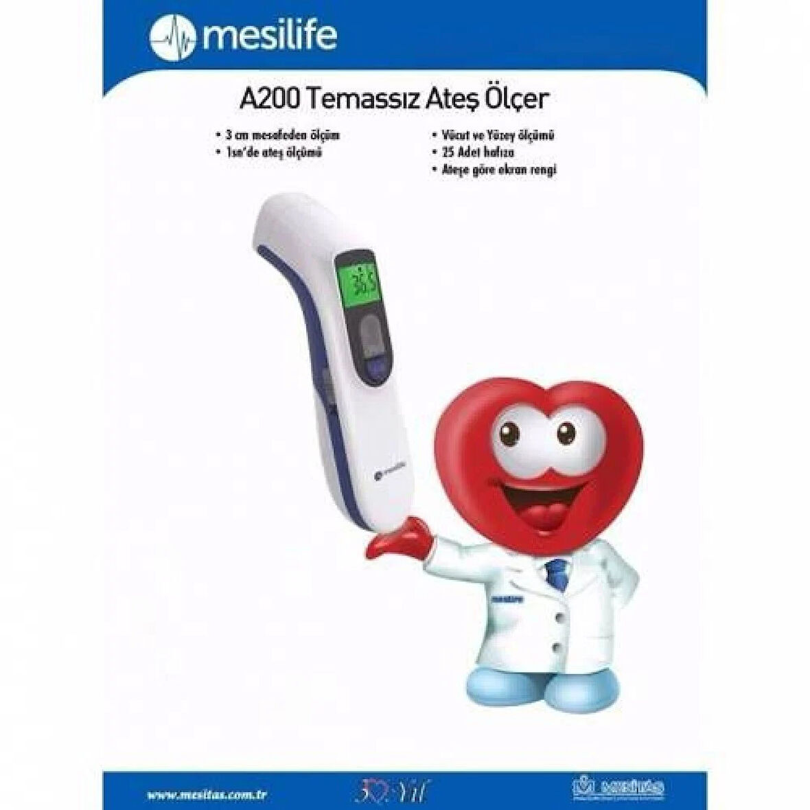 Medikalcim  - A200 Temassız Ateş Ölçer