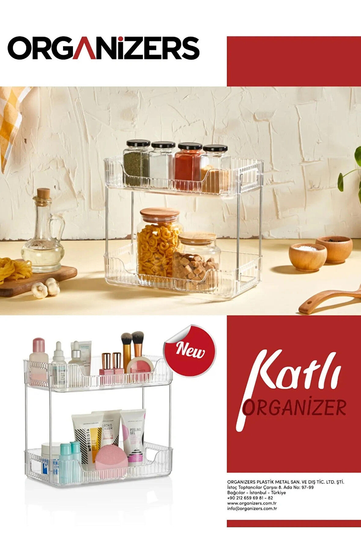 ORGANİZER ÇOK AMAÇLI 2 KATLI ORG-06