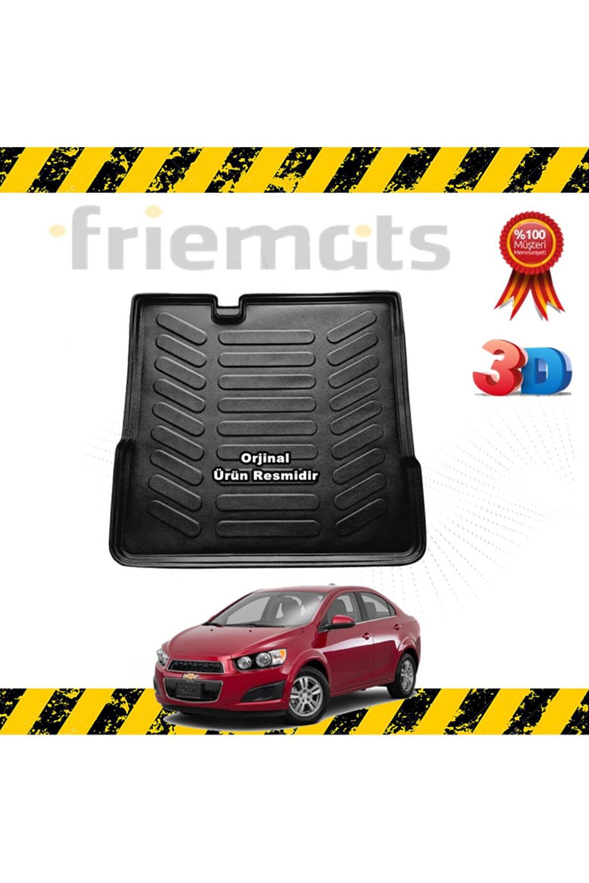 Chevrolet Aveo Sedan 3d Bagaj Havuz Paspası 2011 Sonrası