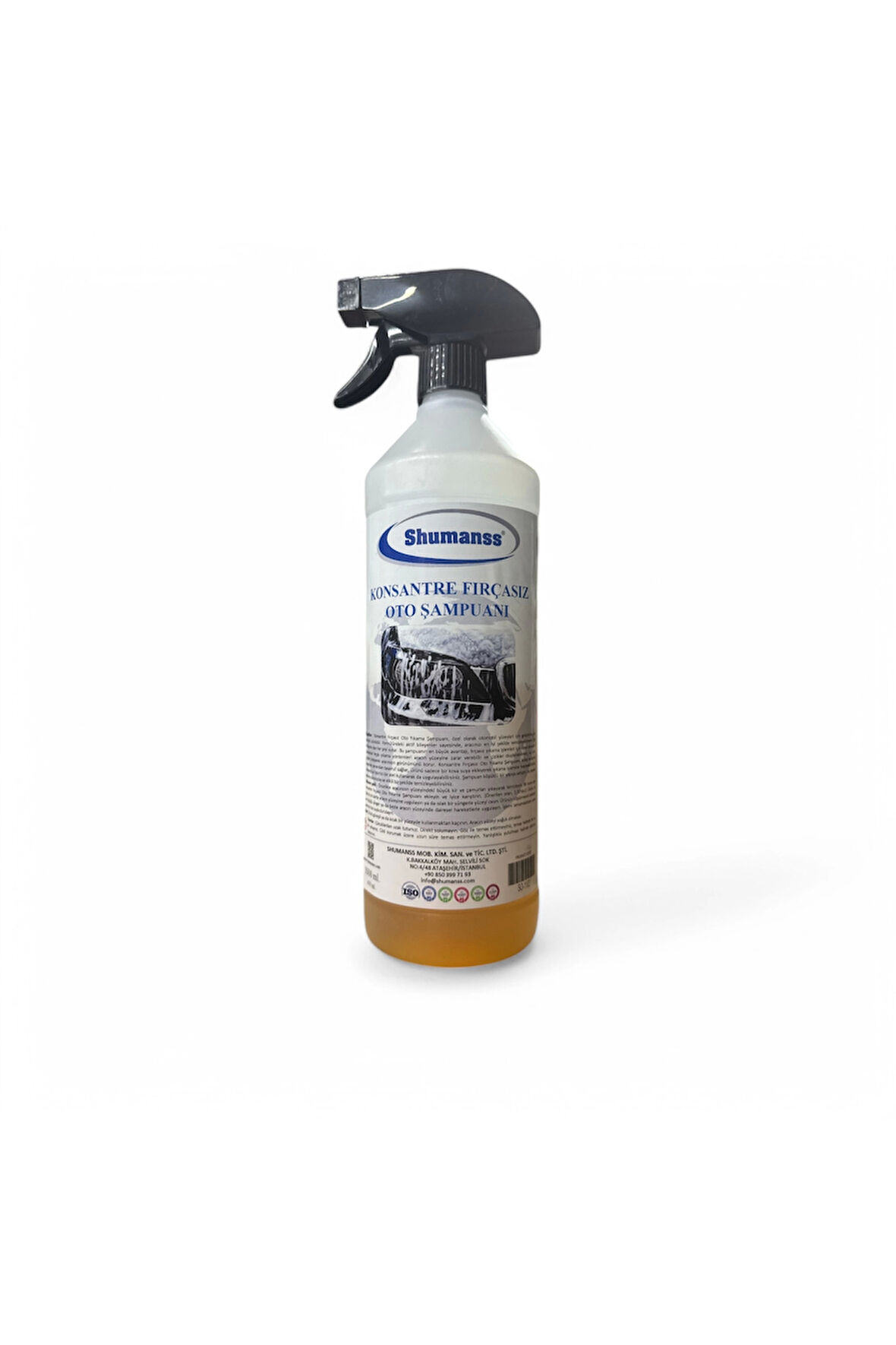 Shumanss Konsantre Fırçasız Oto Şampuanı 1 Lt