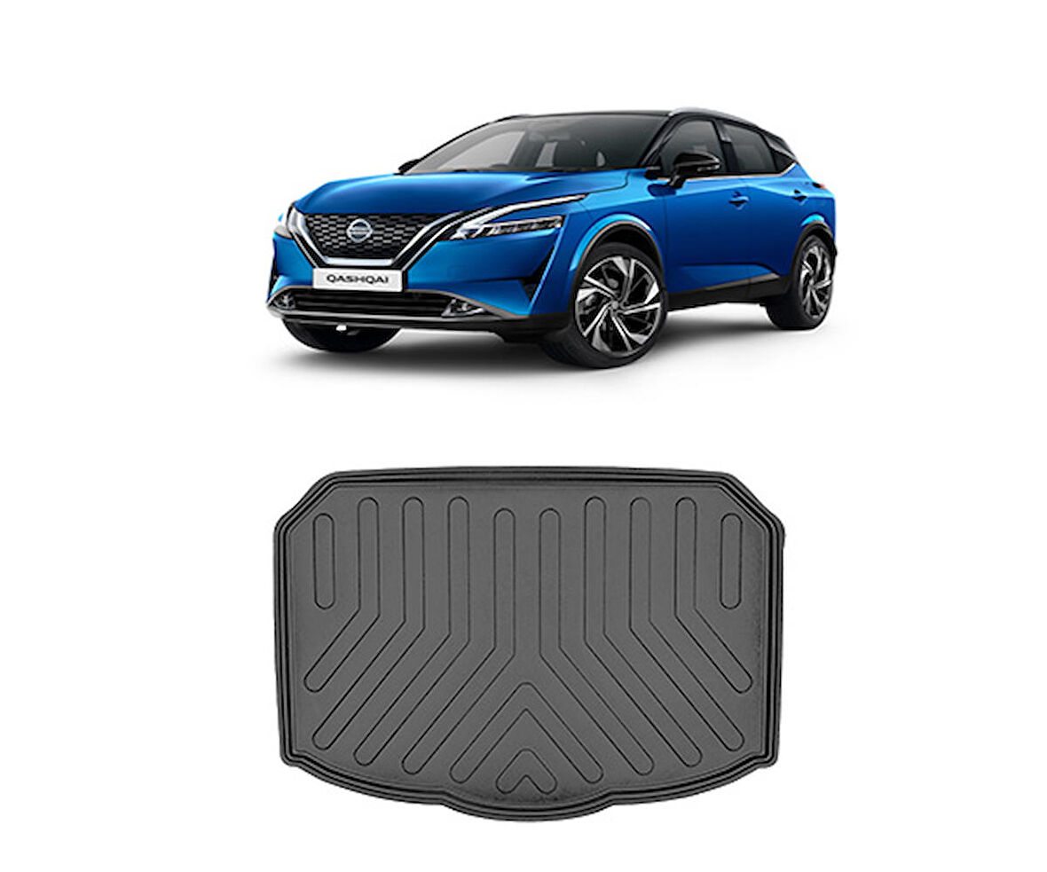 Rizline Nissan Qashqai e-Power Alt Konum  2022 Sonrası Bagaj Havuzu Siyah