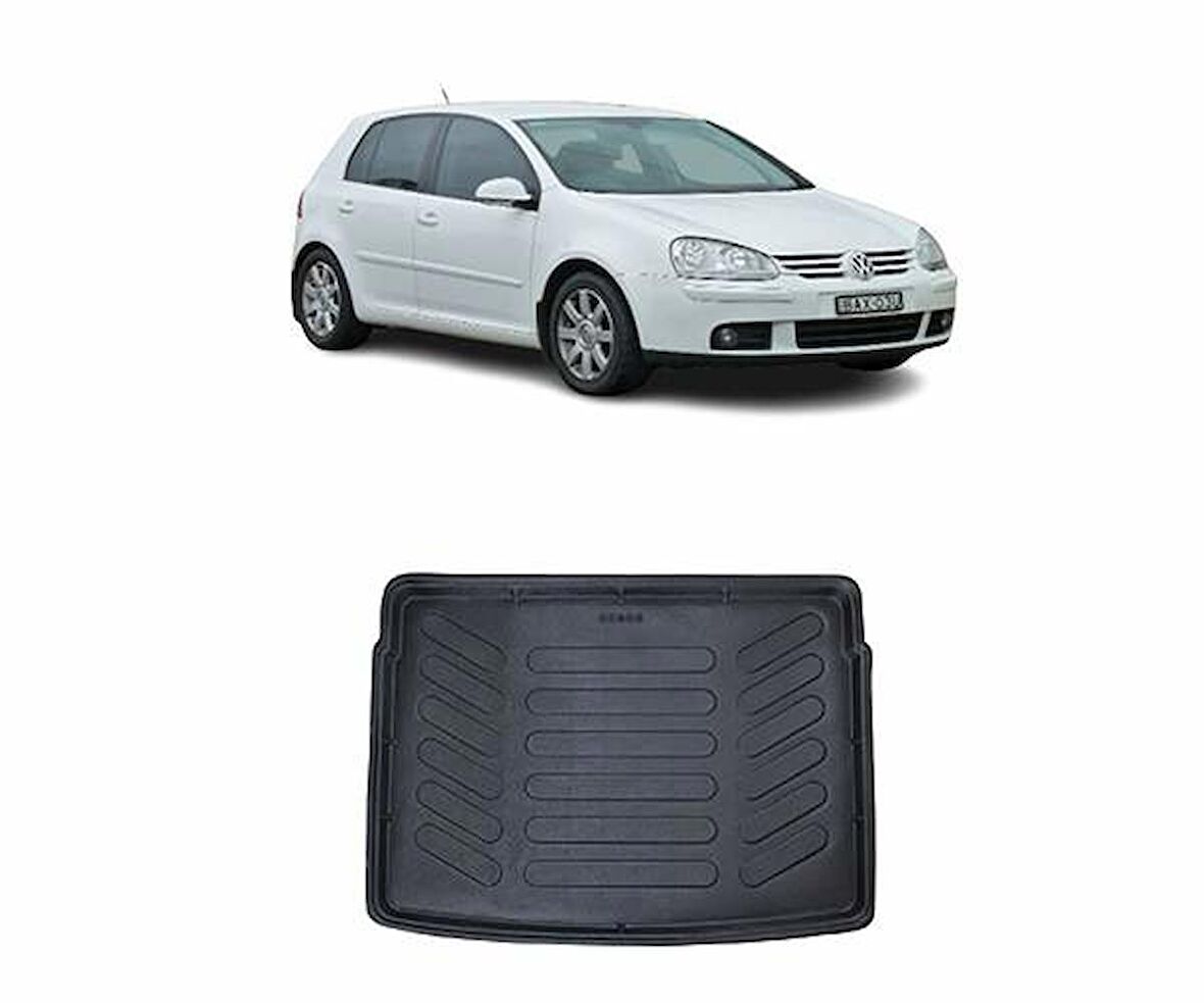 Rizline Volkswagen  Golf 5   2004-2008  3D Bagaj Havuzu Siyah