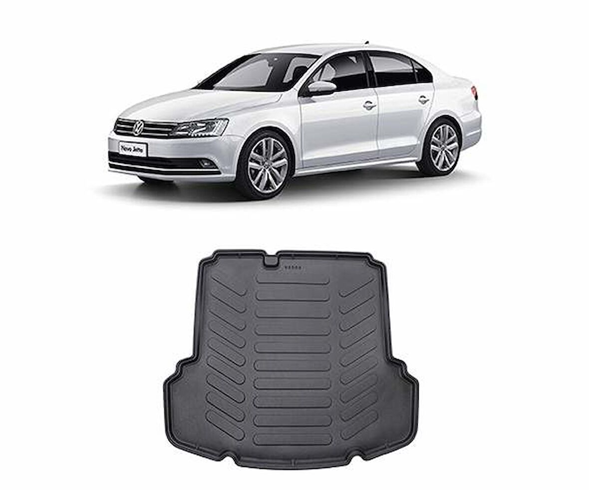 Rizline Volkswagen  Jetta  2011 +Trendline CEPLİ  3D Bagaj Havuzu Siyah