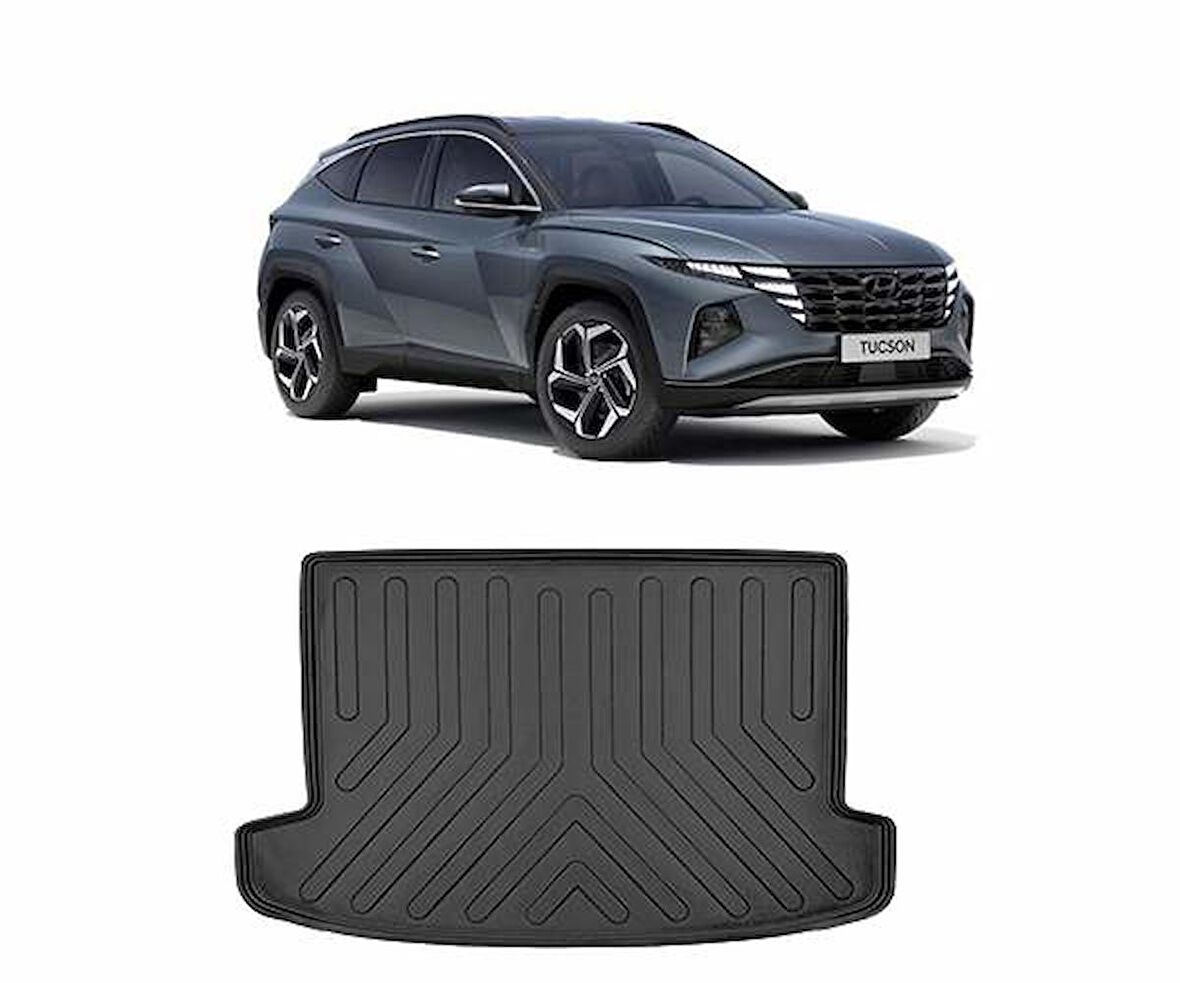 Rizline Hyundai TUCSON 2021 SONRASI ELİTE PLUS  3D BAGAJ HAVUZU