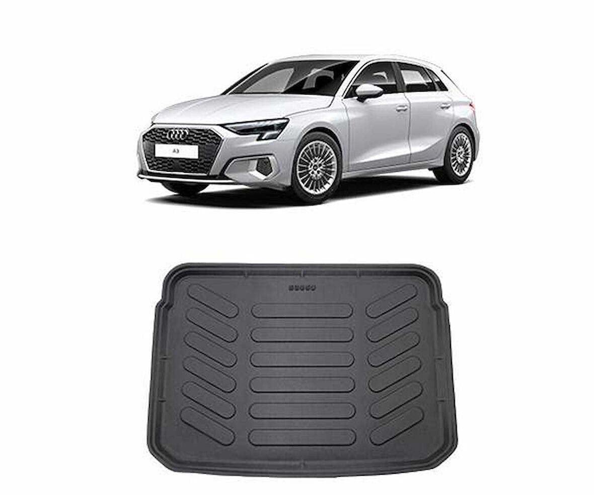 Rizline Audi A3 HB 2020 Sonrası  3D Bagaj Havuzu