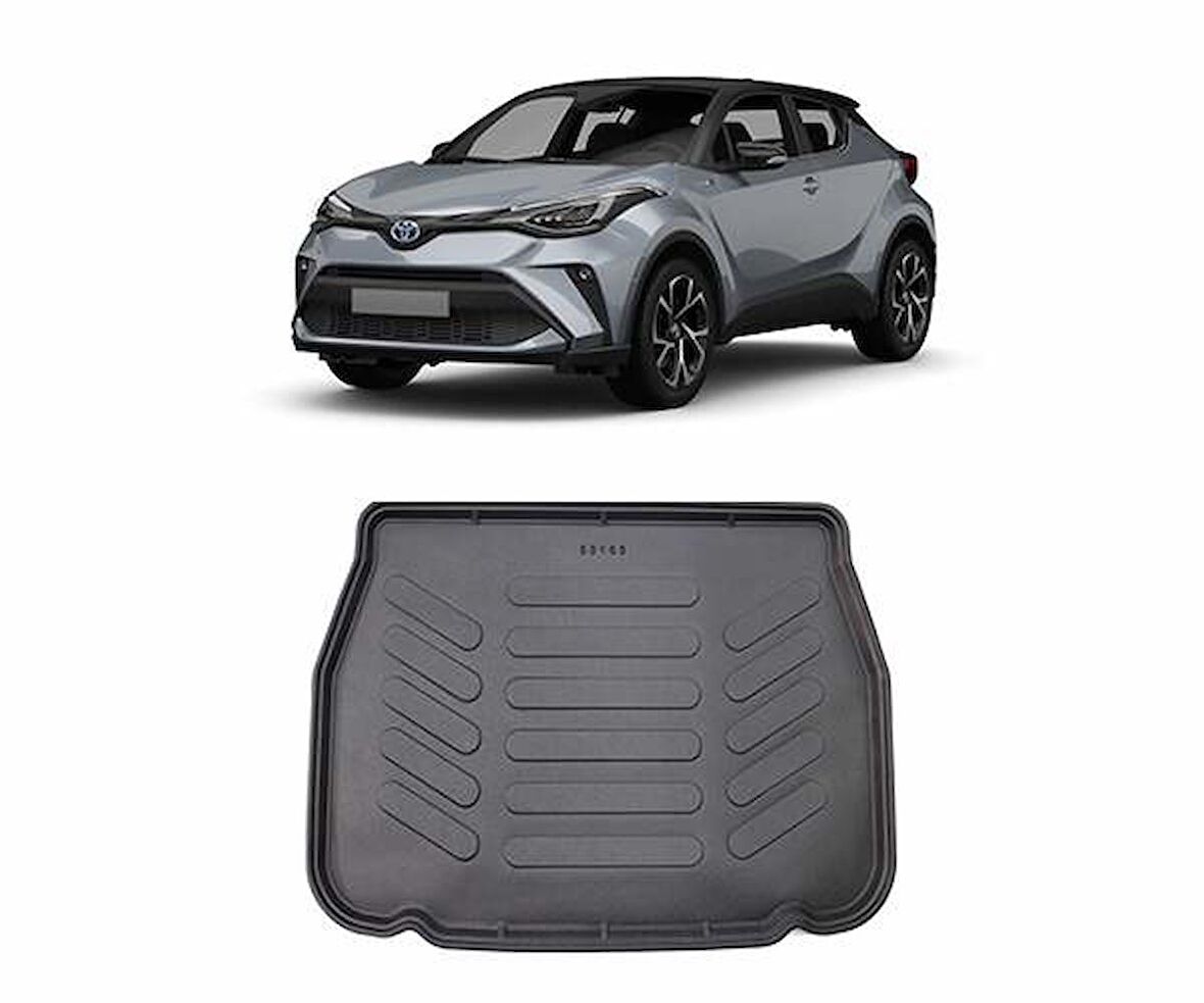 Rizline Toyota C-HR 2016-2022  3D Bagaj Havuzu Siyah