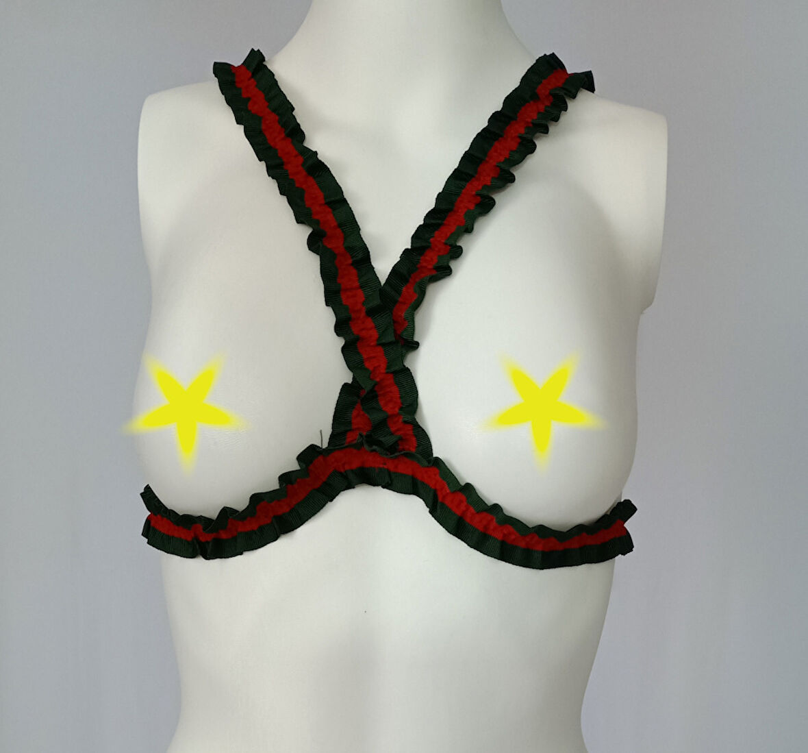 ASM0184 Bayan Guccili Özel Şerit Bustiyer Bralet Südyen