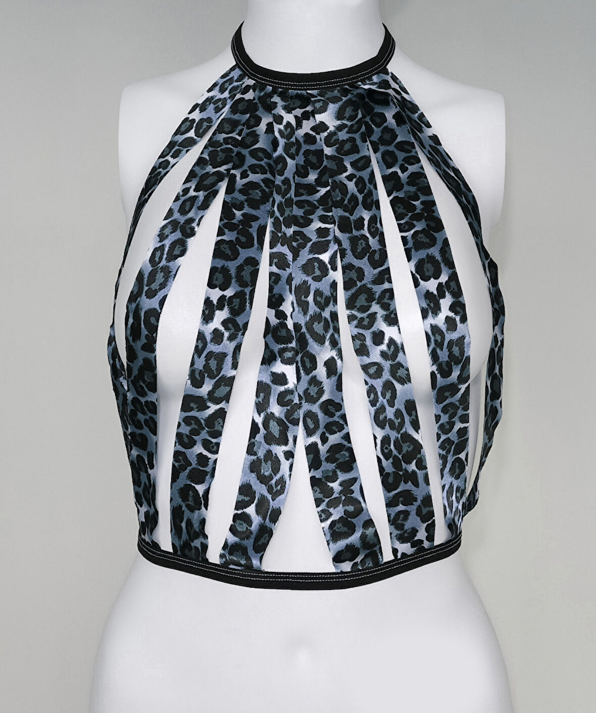 ASM0257 Kadın Lepoar Lisa Kafes Büstier