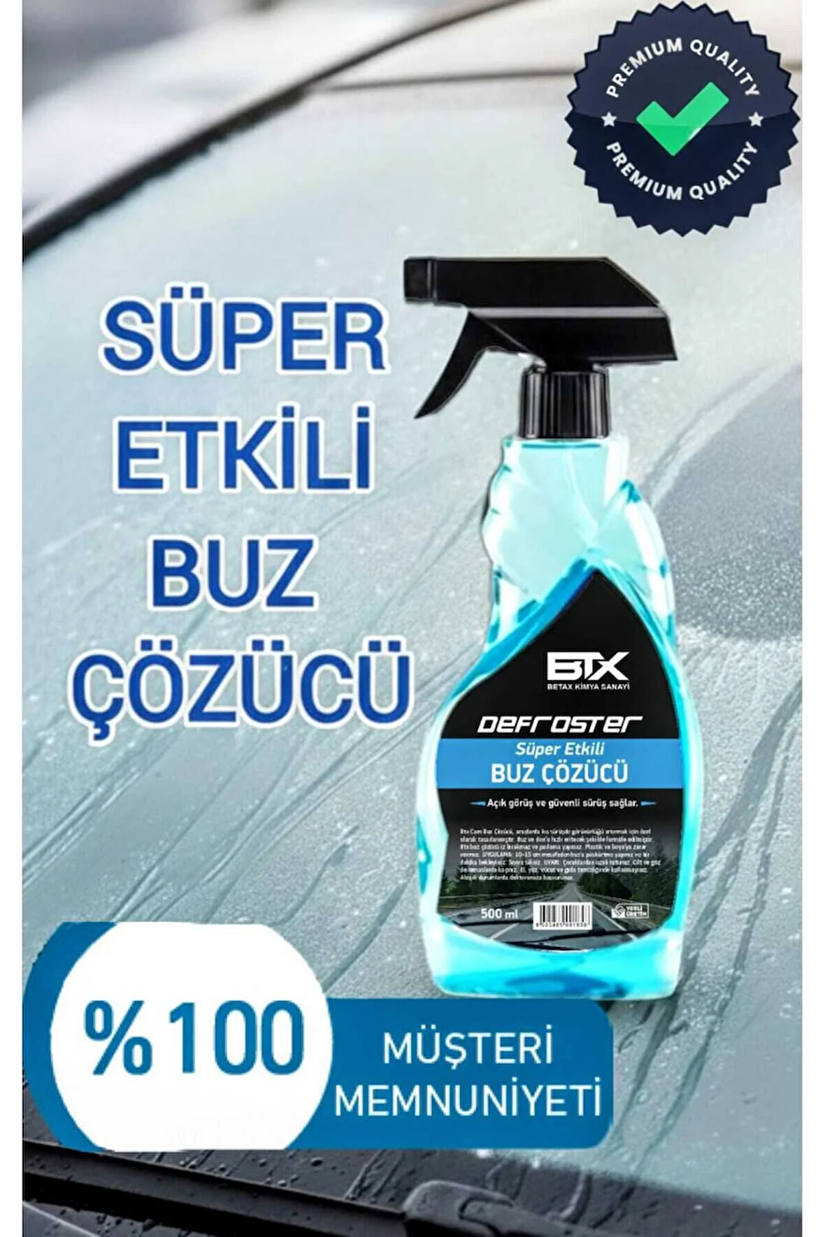 Süper Etkili Buz Çözücü Sprey 500ml