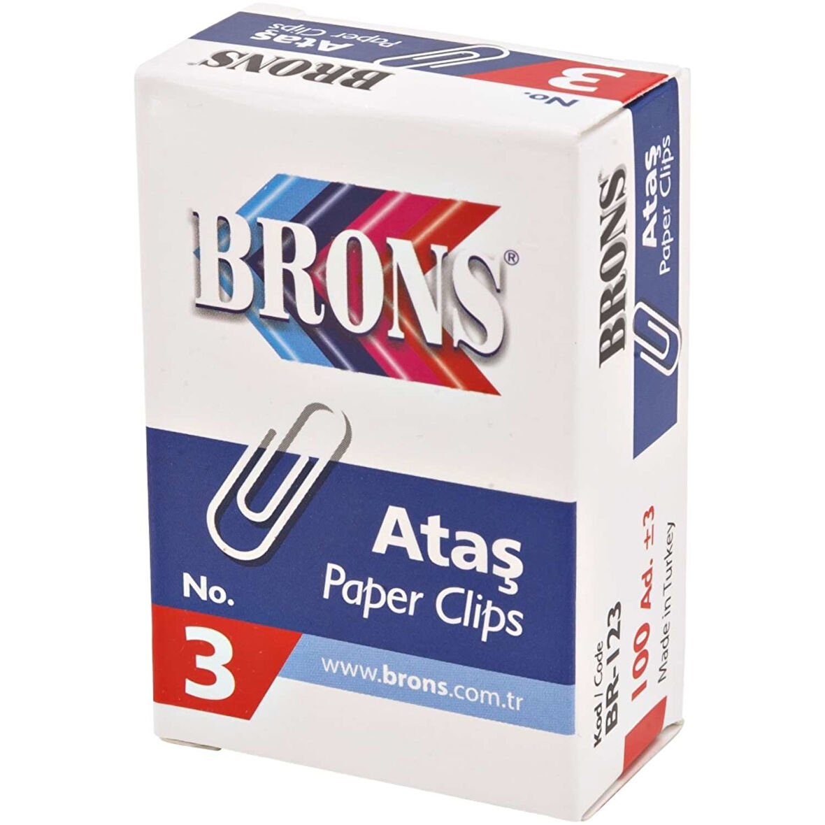 Brons Ataş No:3 100Lü - 6 kutu