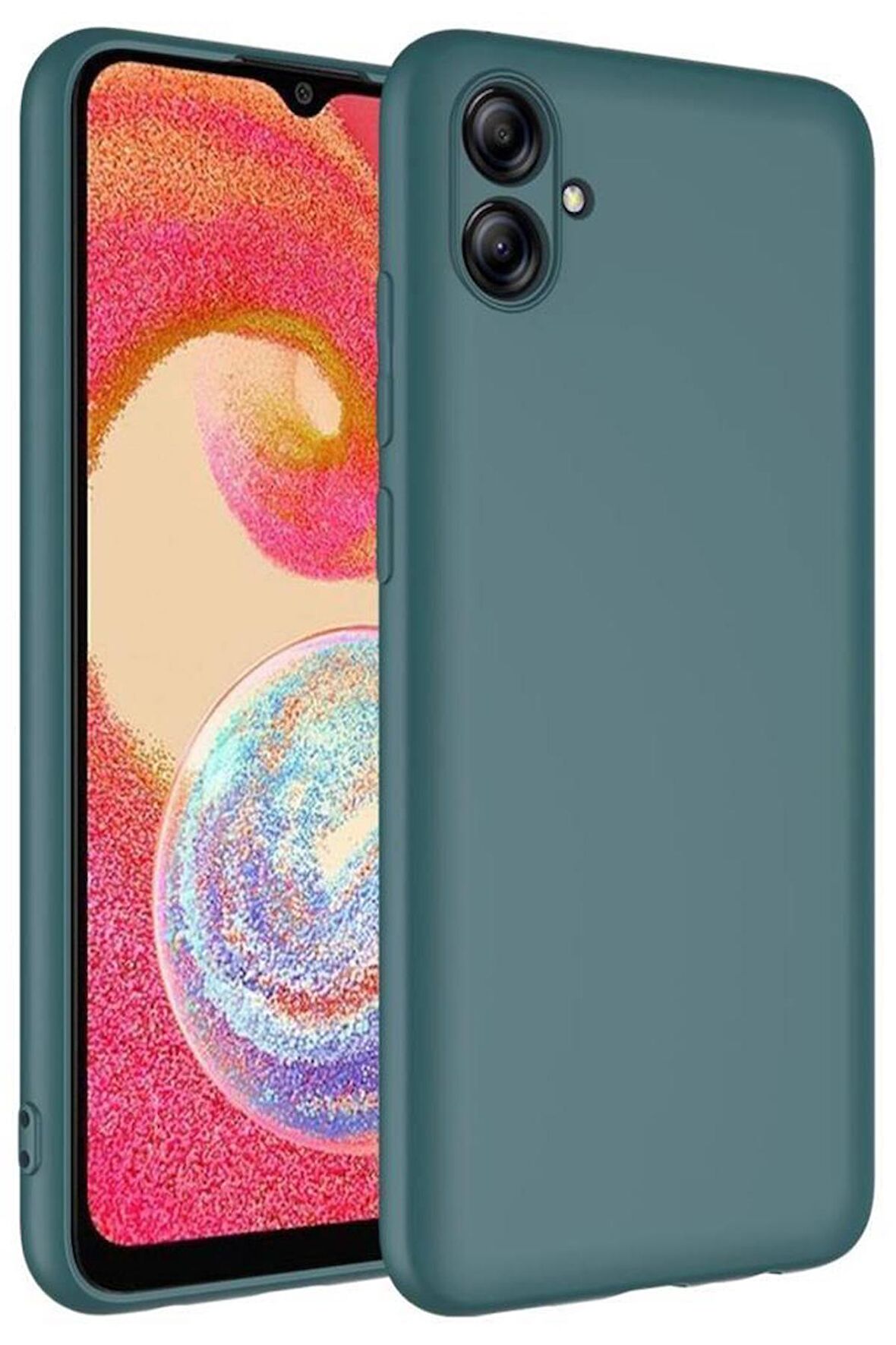 Galaxy A04E Kılıf Lansman Tasarım İç Yüzeyi Kadife Silikon