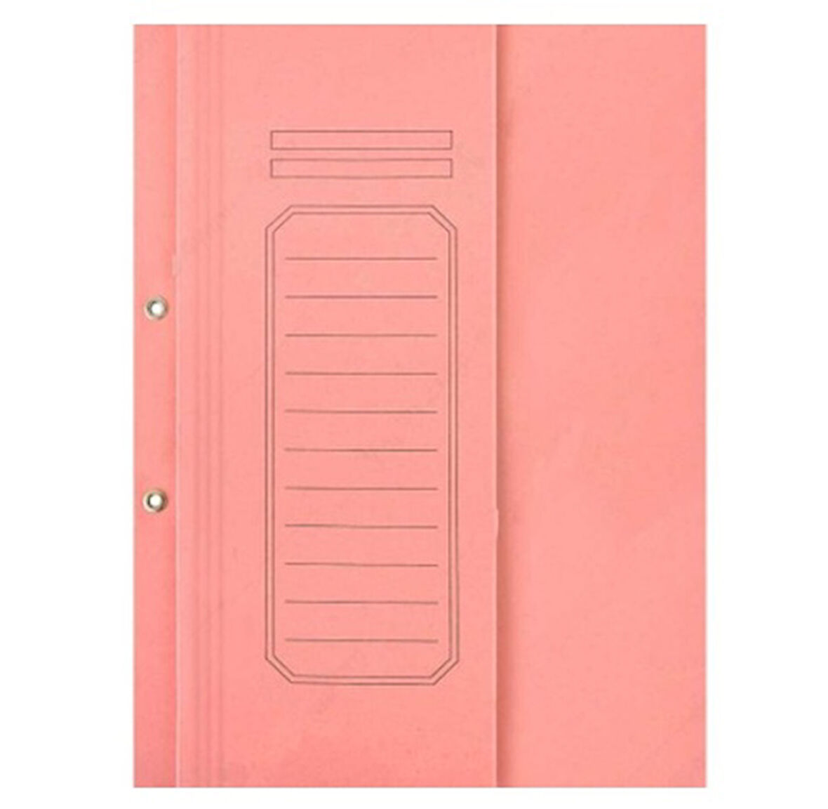 Yarım Kapak Lüx Pembe Dosya - 5 adet