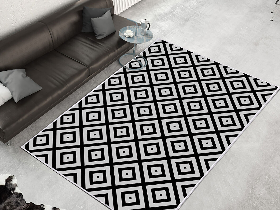 Dekoreko İnci Halı Dijital Saçaksız 1881 Desen 2