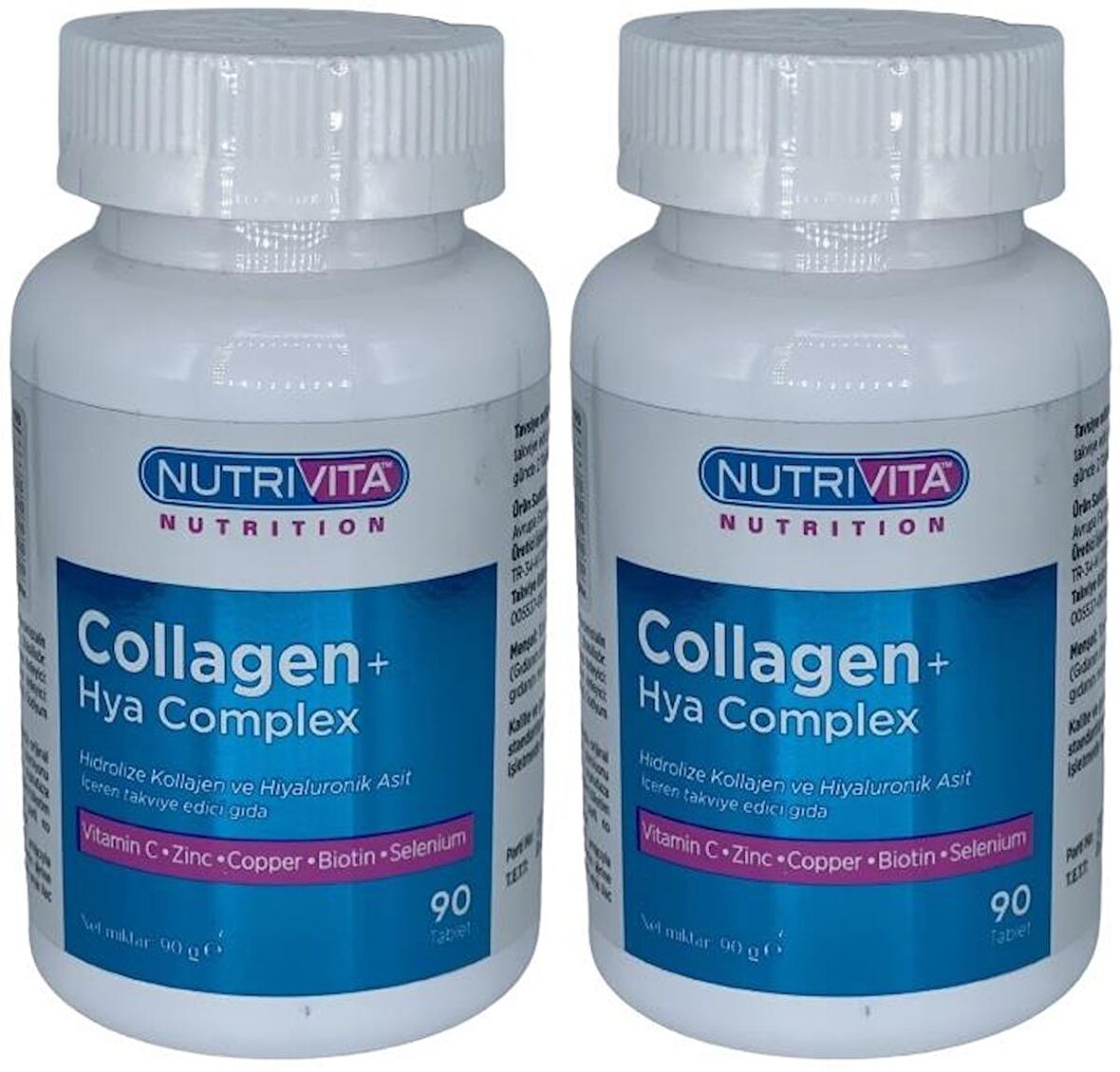 Collagen Hya Complex 2x90 Tablet Kolajen Hyaluronik Asit Kompleks