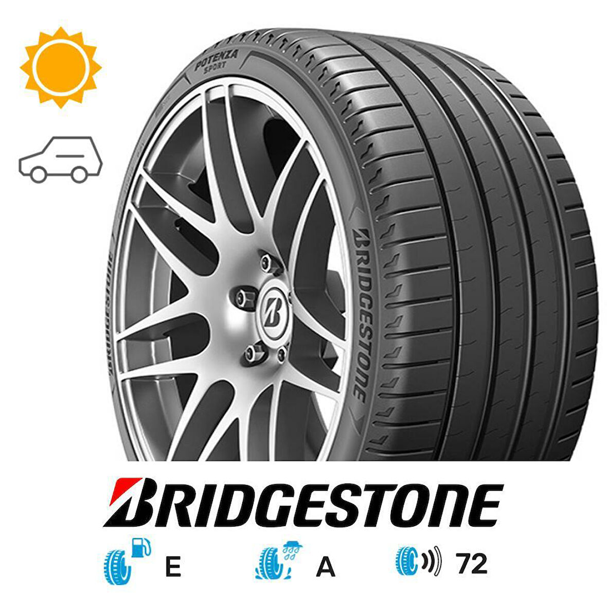 225-45R17 94Y XL POTENZA SPORT