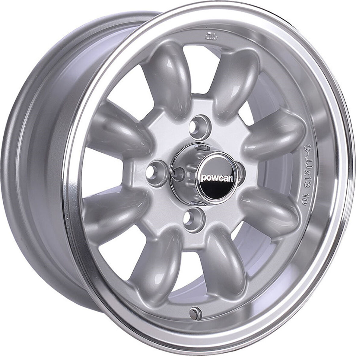 BK-292 6*13 4*98 ET10 73.1 SILVER LIP MACHINED