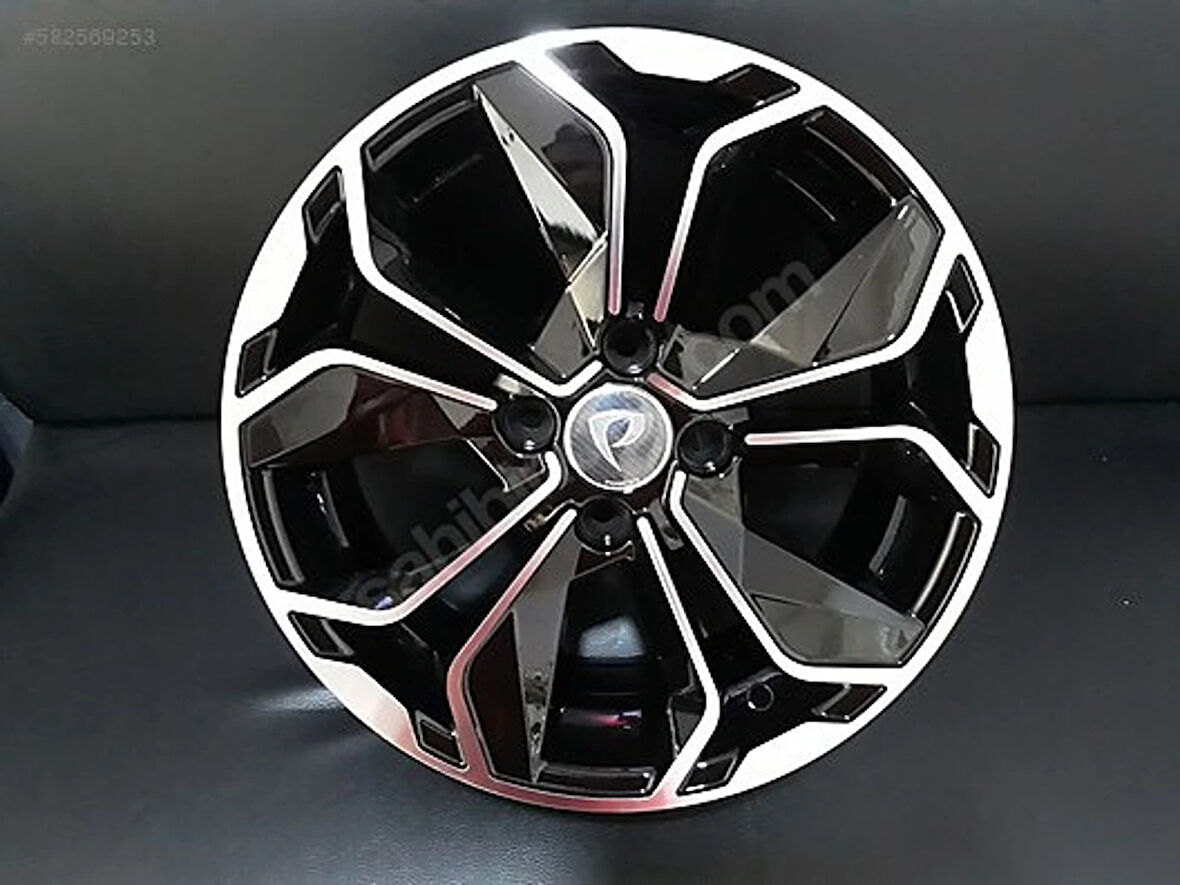 BK-5296 5.5*14 4*100 ET40 60.1 BLACK MACHINED XL