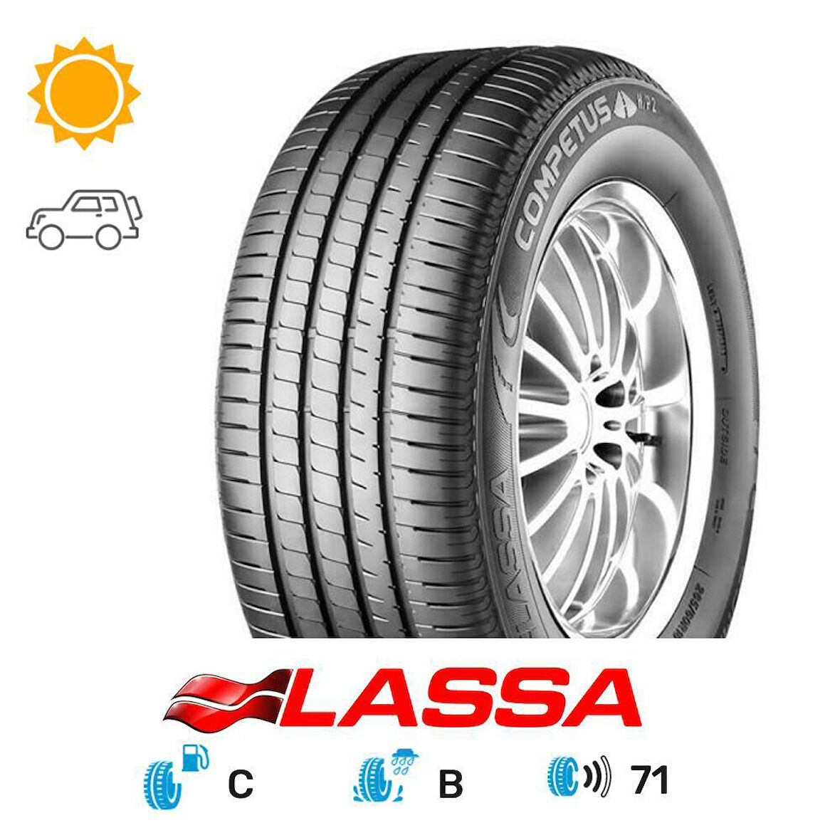 265-60R18-4X4 110V COMPETUS H/P 2