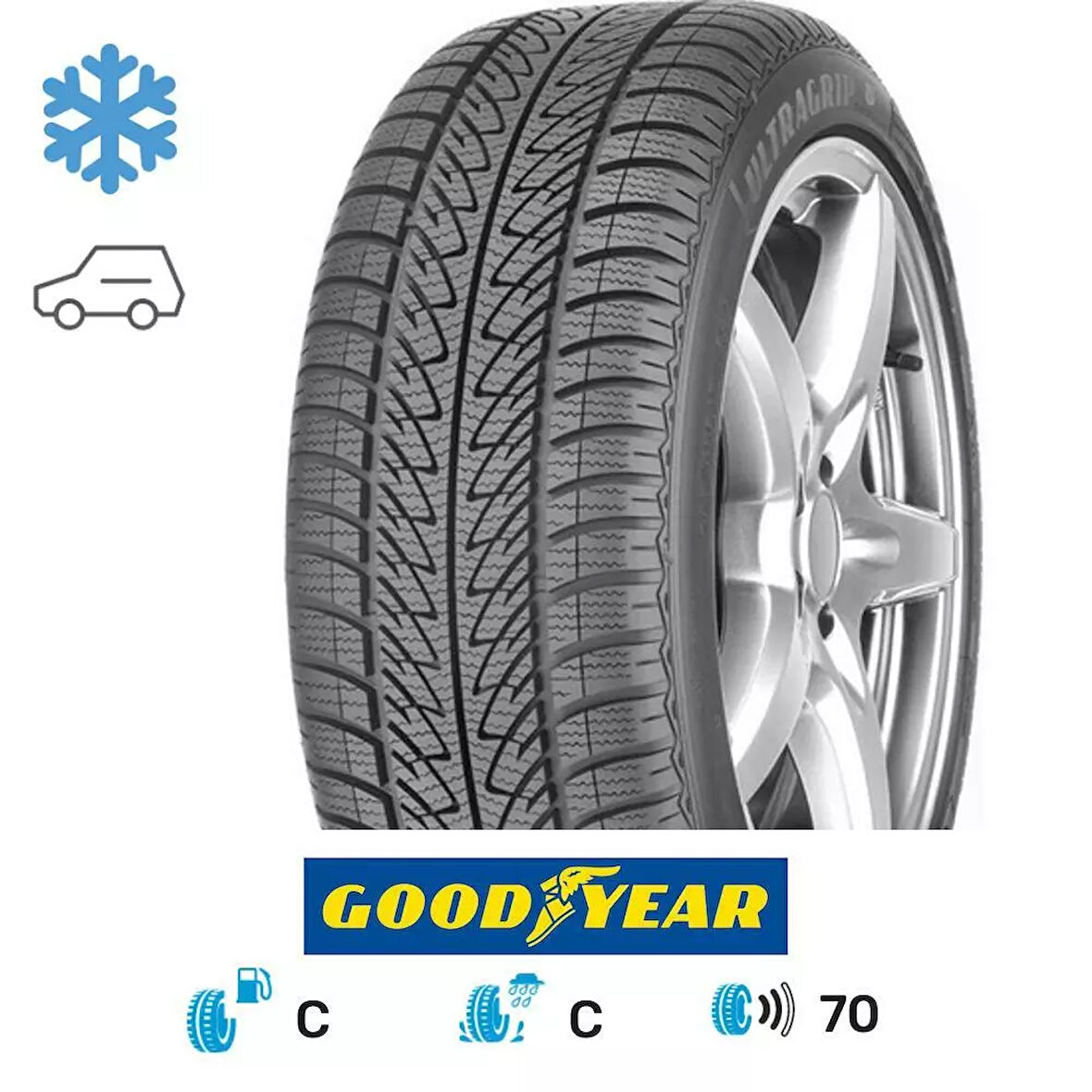 225-45R17 94V XL ULTRAGRİP 8 PERFORMANCE