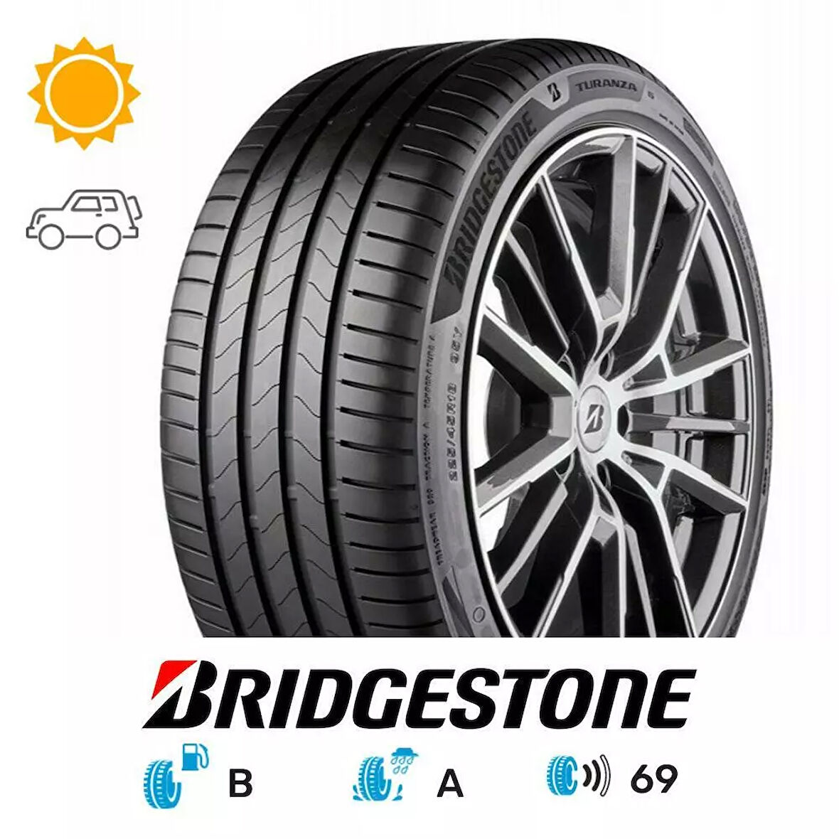 235-50R19-4X4 99V TURANZA 6