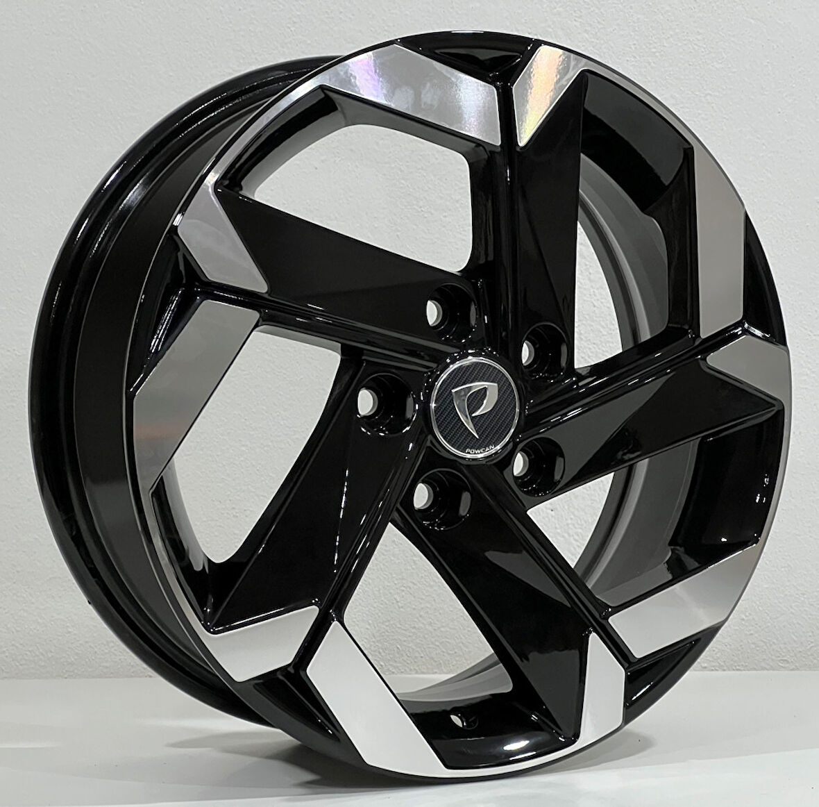 BKY-0137 6*16 5*114.3 ET43 67.1 BLACK MACHINED XL