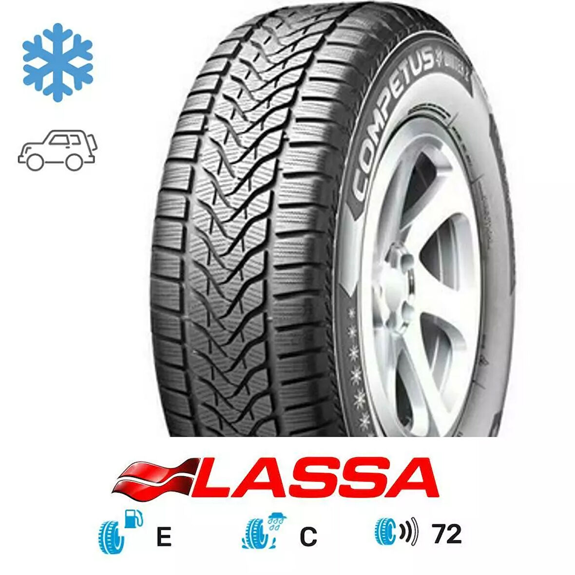 205-80R16-4X4 104T XL COMPETUS WINTER 2