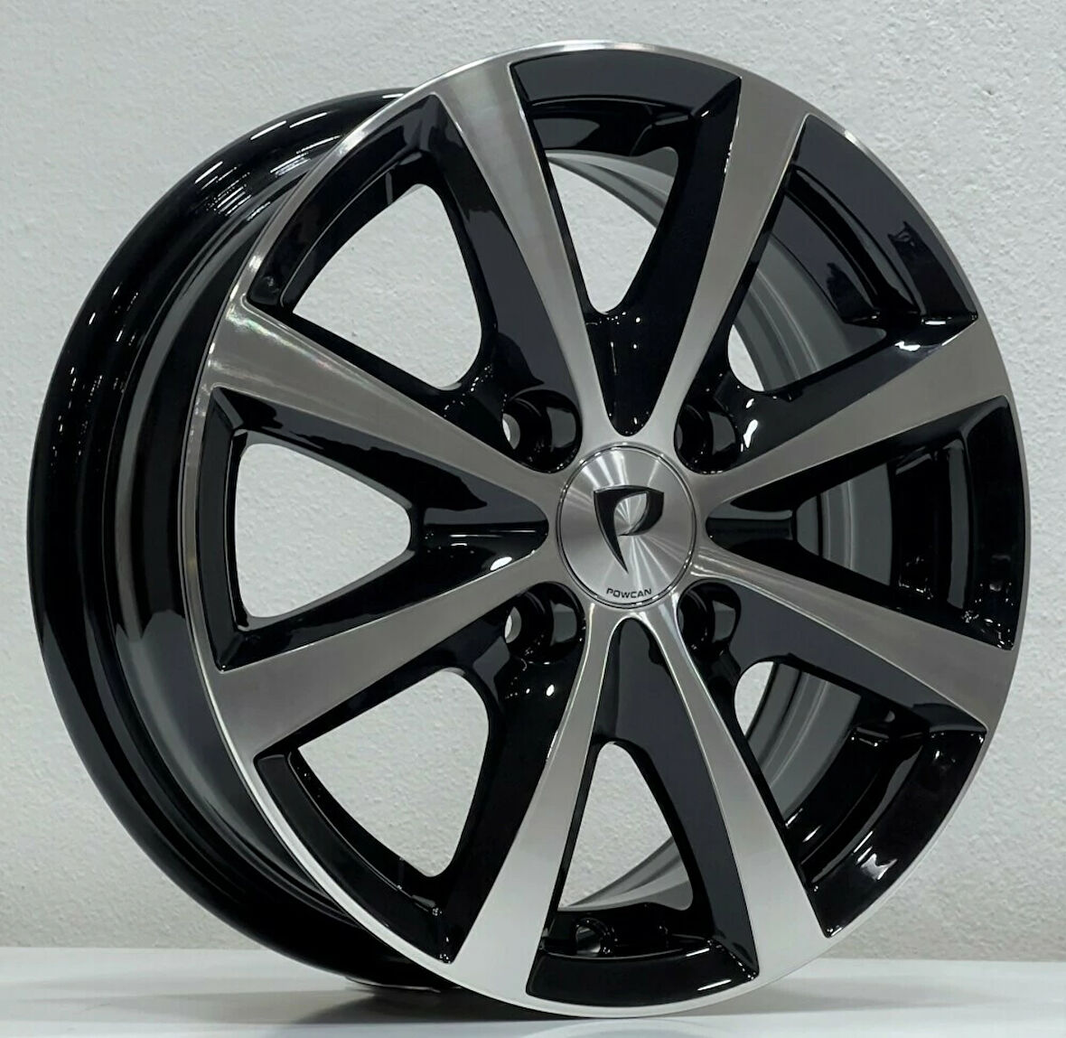BK-5828 5*13 4*100 ET30 73.1 BLACK MACHINED