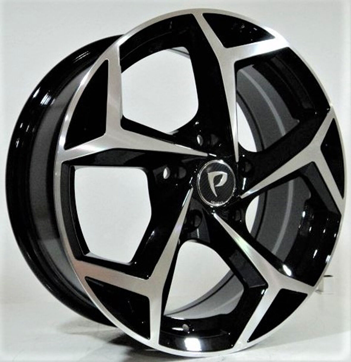 BK-5340 6.5*16 5*100 ET35 57.1 BLACK MACHINED XL