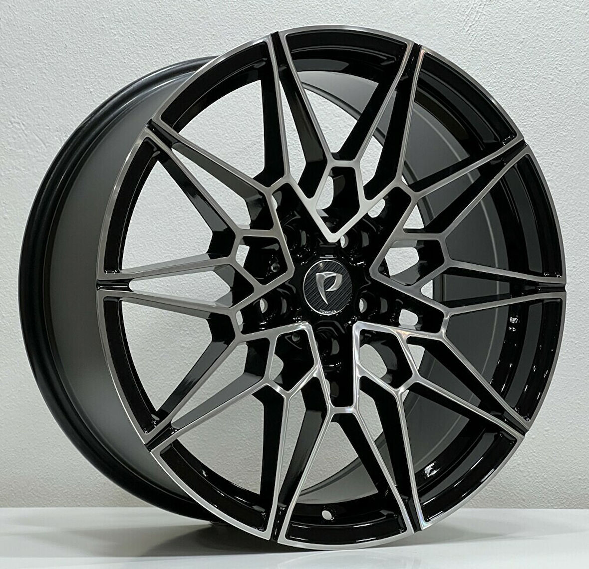 BKY-1027 9*19 5*112 ET37 66.56 BLACK MACHINED XL