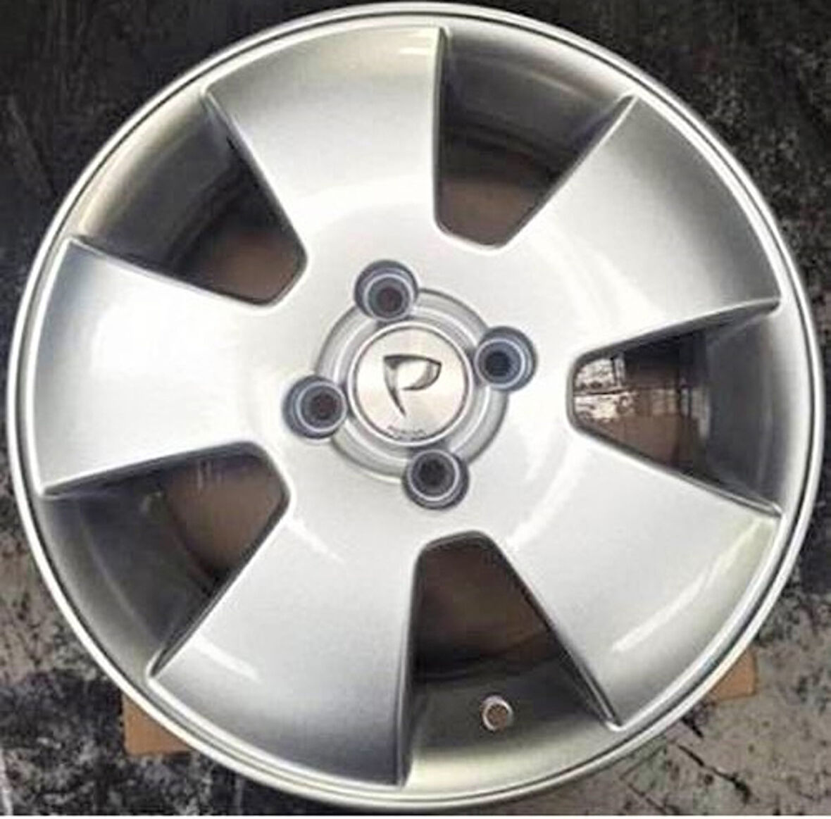 BK-5791 6*15 4*100 ET40 56.6 SILVER