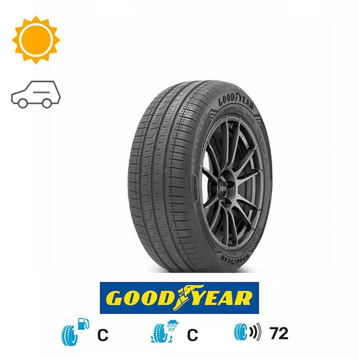 215-55R17 98Y XL FP  EAGLE SPORT 2 UHP