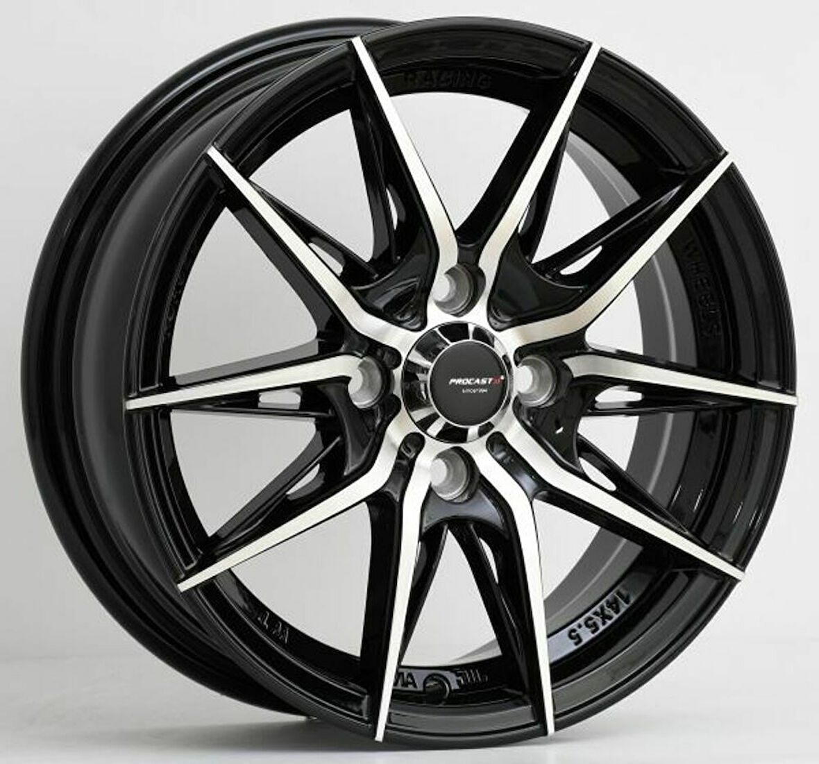 PRO-L45483 5.5*14 4*100 ET35 73.1 BLACK MACHINED