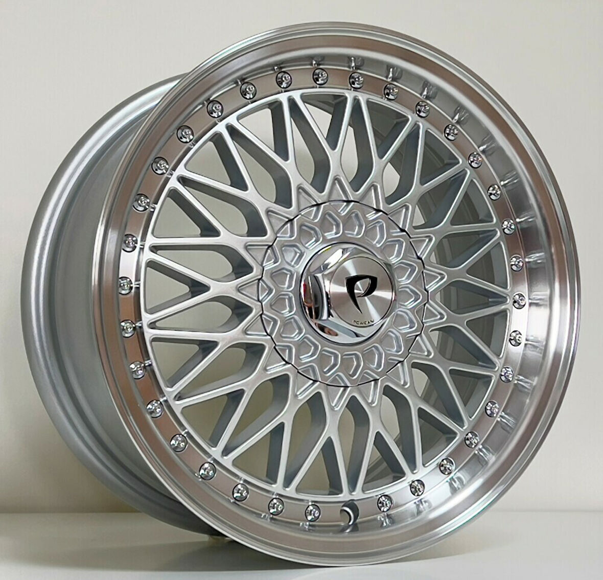 BK-5616 6.5*14 4*100 ET25 73.1 SILVER+LIP MACHINED
